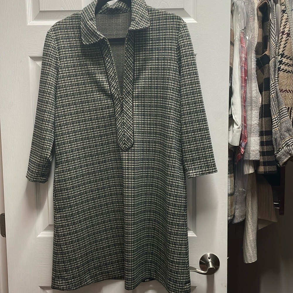 J McLaughlin tweed dress